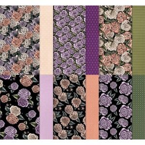 Stampin Up Favored Flowers DSP 12x12 Designer Series Paper Rich Florals Colors